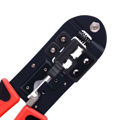 原裝進(jìn)口RUBICON羅賓漢兩用壓線鉗6P/RJ11 8P/RJ45網(wǎng)線鉗RKY-338