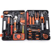 現貨供應19件套電工款工具箱 多功能家用五金工具箱組合套裝