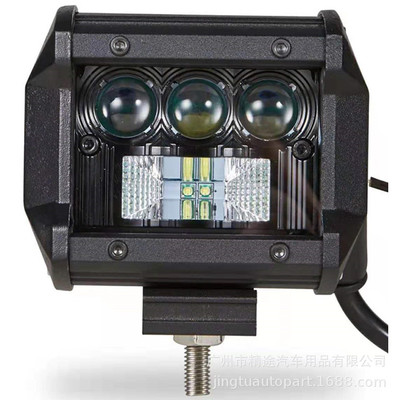 爆款25W LED長條燈汽車改裝杠燈 越野車燈 挖土機射燈 摩托車頂