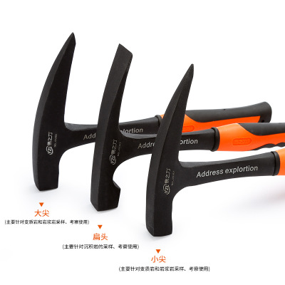 專業(yè)勘探錘 尖頭扁頭錘子逃生錘專業(yè)地礦勘探工具地質(zhì)錘 一件代發(fā)