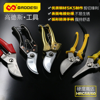 修剪樹枝剪刀 修枝剪 果枝剪 果樹修花剪刀 粗枝剪 園藝工具剪子