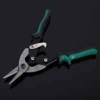 貨源供應(yīng)銀鹿航空剪 刃口鋒利鉻釩不銹鋼航空剪 工地V型鐵皮剪刀