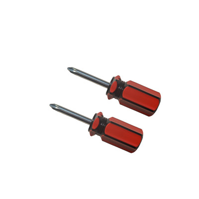 廠家直供迷你蘿卜頭螺絲刀 固定加硬短柄十字螺絲刀 玩具小螺絲刀