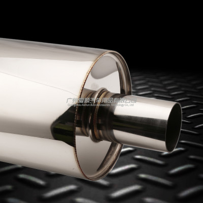 大號加厚304不銹鋼改裝排氣管/汽車改裝直排管/跑車音直排鼓