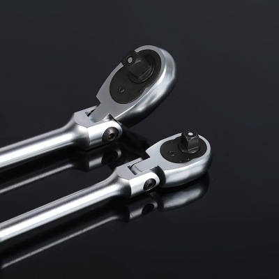 活動頭直柄棘輪柄扳手 快速脫落方便省力萬向扳手 扭力扳手