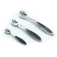 工廠曲線柄棘輪扳手鐵柄72齒棘輪快速套筒扳手大飛中飛小飛扳手