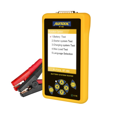 AUTOOL BT460汽車蓄電池檢測(cè)電池壽命電瓶容量測(cè)量?jī)?nèi)阻啟動(dòng)測(cè)試儀