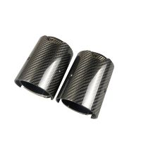 適用于寶馬款尾喉排氣管 碳纖維尾喉排氣管 全亮黑排氣汽車(chē)配件