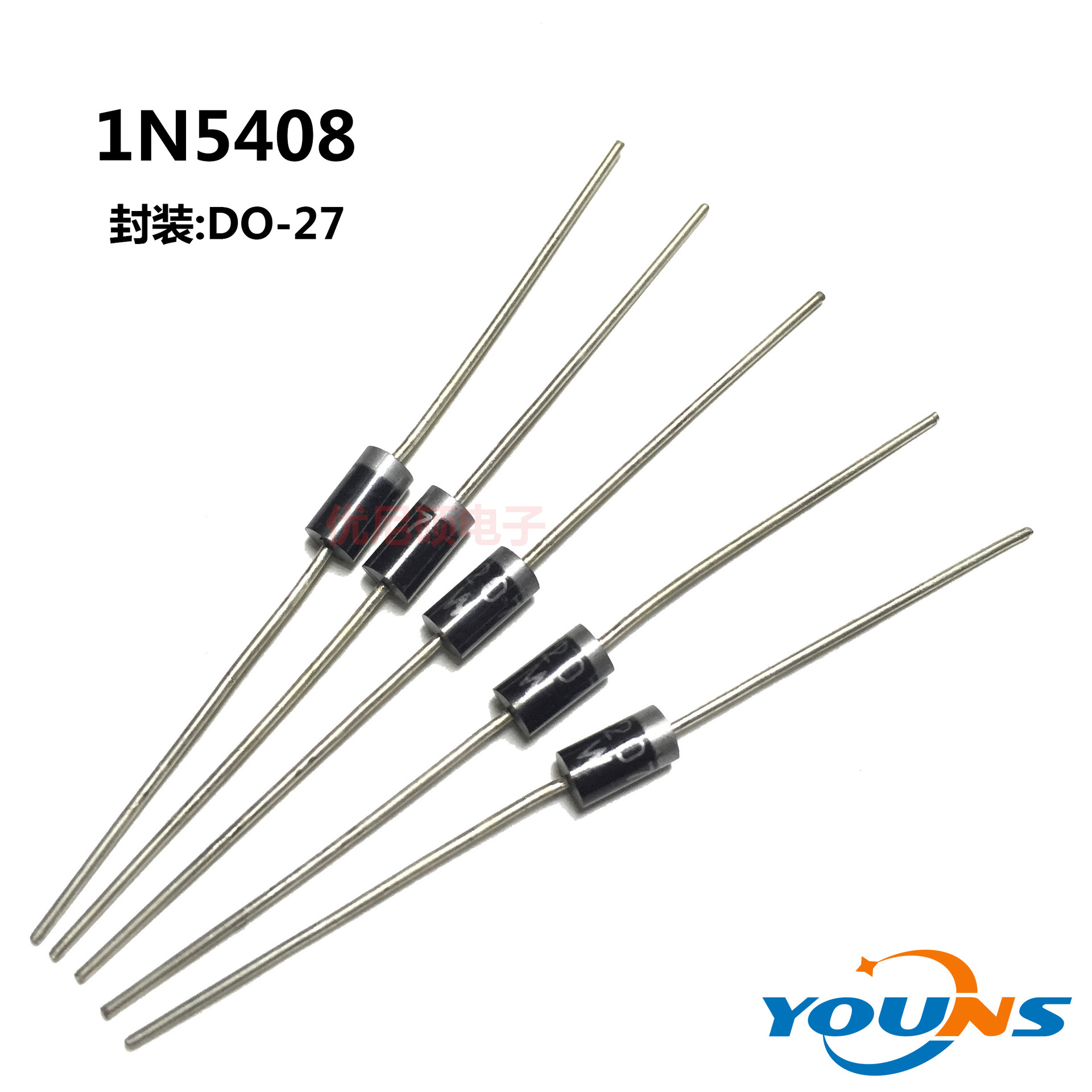 MIC GW直供 整流二極管 1N5408 3A 1000V DO-27 散裝/編帶 批發(fā)