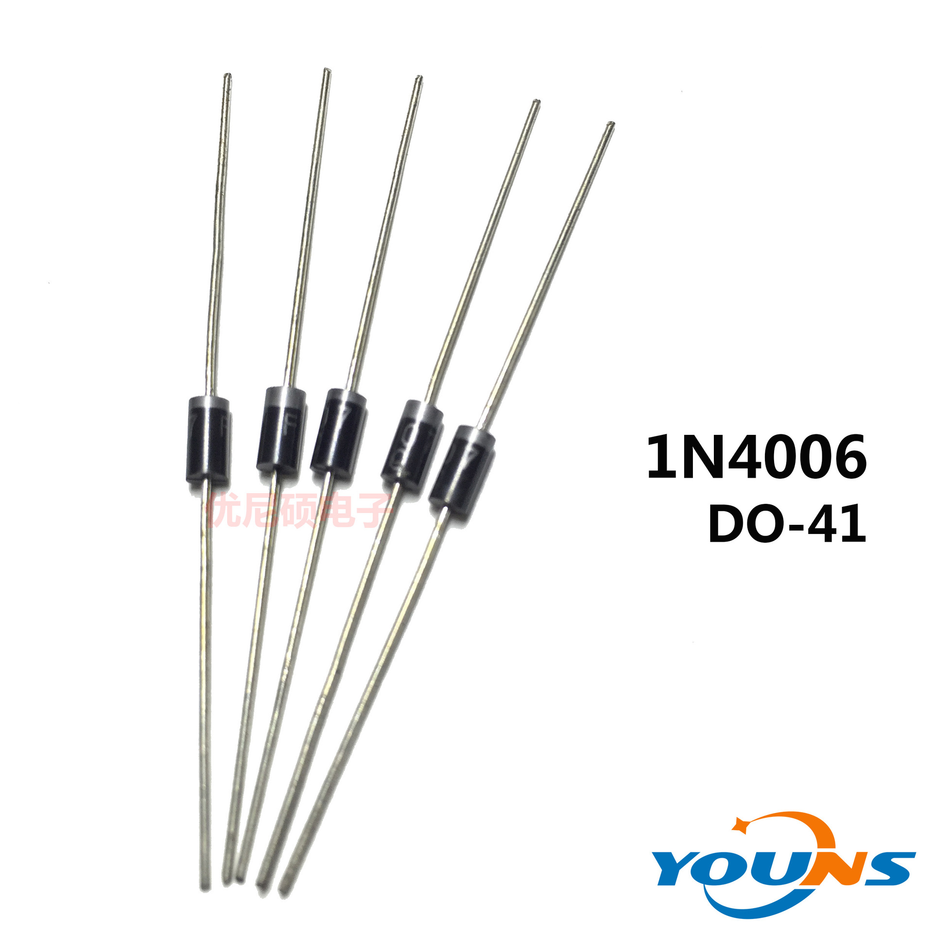 MIC GW直銷 整流二極管 1N4006 1A800V DO-41 散裝/編帶 批發(fā)