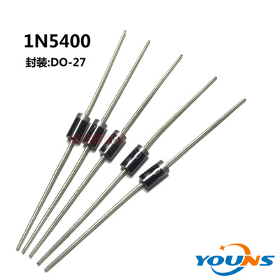 MIC GW直銷 整流二極管 1N5400 3A 50V DO-27 散裝/編帶 批發(fā)