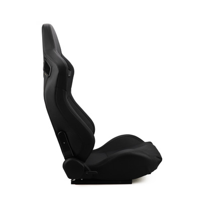 跨境熱銷改裝汽車通用pvc皮革防水可調(diào)節(jié)式躺椅電競安全賽車座椅