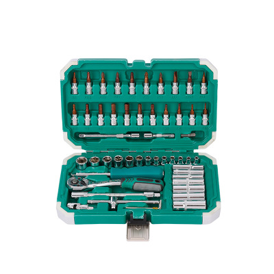 53件套裝汽車(chē)維修汽修工具箱棘輪扳手套筒修車(chē)工具組套一件代發(fā)