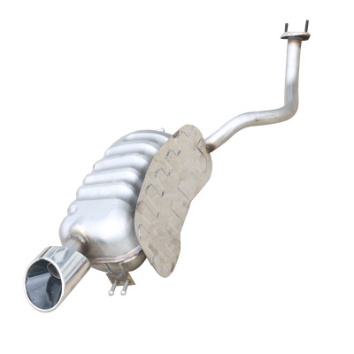 廠家直銷(xiāo)進(jìn)口新勝達(dá)消聲器勝達(dá)2.4 2.7尾段排氣管消聲器
