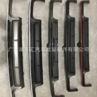 2019新款?yuàn)W迪A6LC8改裝S6碳纖紋黑色后唇尾嘴尾喉