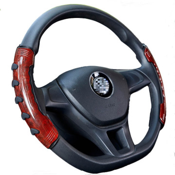 新款汽車(chē)方向盤(pán)套高檔夏冬季四季通用型防滑創(chuàng)意車(chē)內(nèi)飾用品手把套