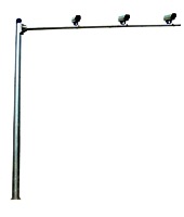 圓錐形監(jiān)控桿