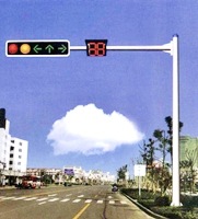 L形八角信號(hào)燈桿