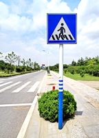 單立柱標(biāo)志桿