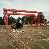 小型單梁龍門(mén)吊 門(mén)式起重機(jī)廠家 龍門(mén)起重機(jī)10t