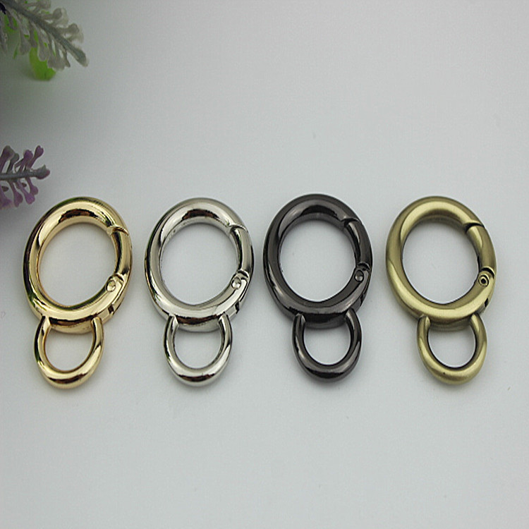 內(nèi)徑2厘米開(kāi)口彈簧圈6分8字圈連接扣箱包包五金配件鉤扣 開(kāi)口圓環(huán)