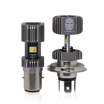 超亮前置照明大燈摩托車燈爆閃一面兩面三面四面一件代發(fā)