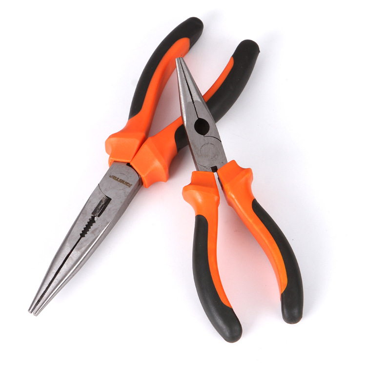 凱鼎手動6寸斜嘴斜鎳鐵合金8寸鋼絲鉗多規(guī)格老虎鉗 尖嘴鉗鉗子8寸