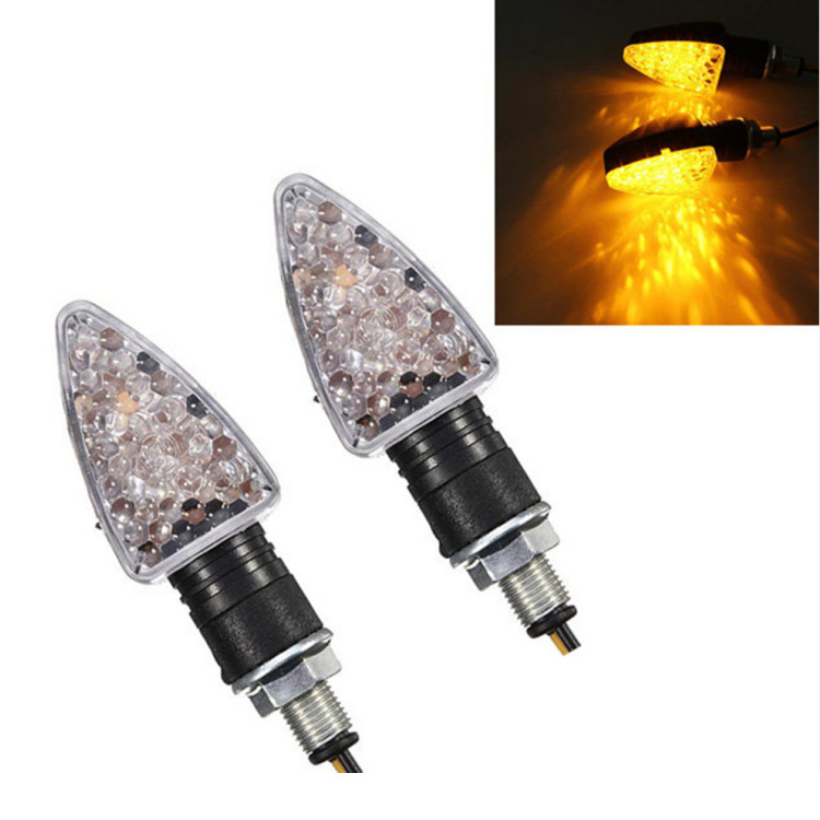 摩托車15LED轉(zhuǎn)向燈 大排量摩托車轉(zhuǎn)彎燈改裝轉(zhuǎn)向燈通用LED轉(zhuǎn)向燈