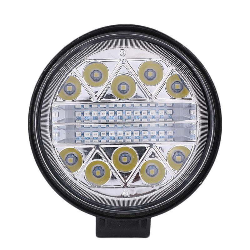 外貿(mào)led汽車工作燈大視野卡車行駛燈越野車射燈 改裝車燈102w圓形