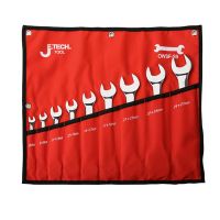 捷科鏡拋兩用雙梅雙開呆扳手套8/9/10/15/16件梅花雙頭呆扳手套裝