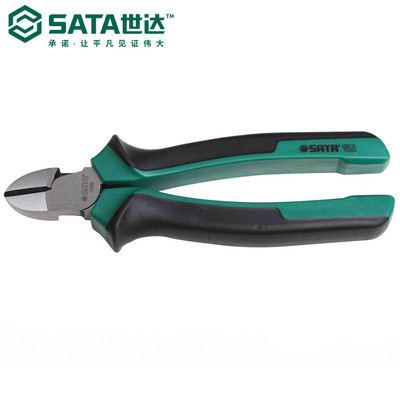 SATA/世達(dá)五金工具6寸7寸8寸省力型斜嘴鉗72303鉗子
