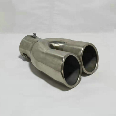 廠家直銷 適用于雙圓中出 排氣管尾喉 可加工定制