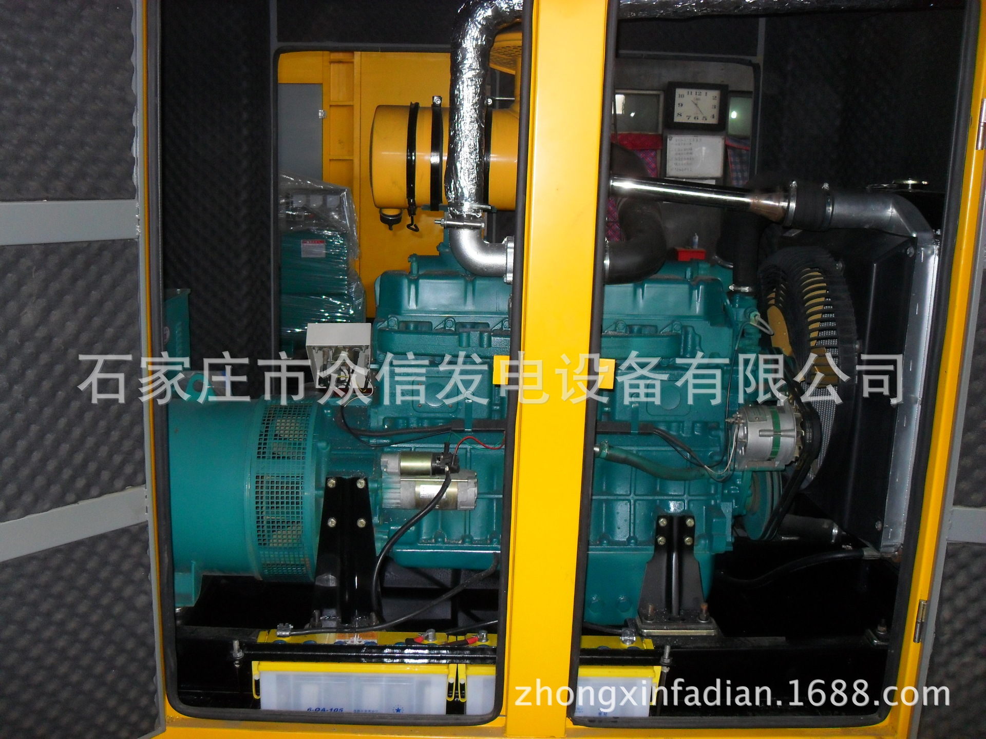 裕興100kw靜音發(fā)電機組 (1)