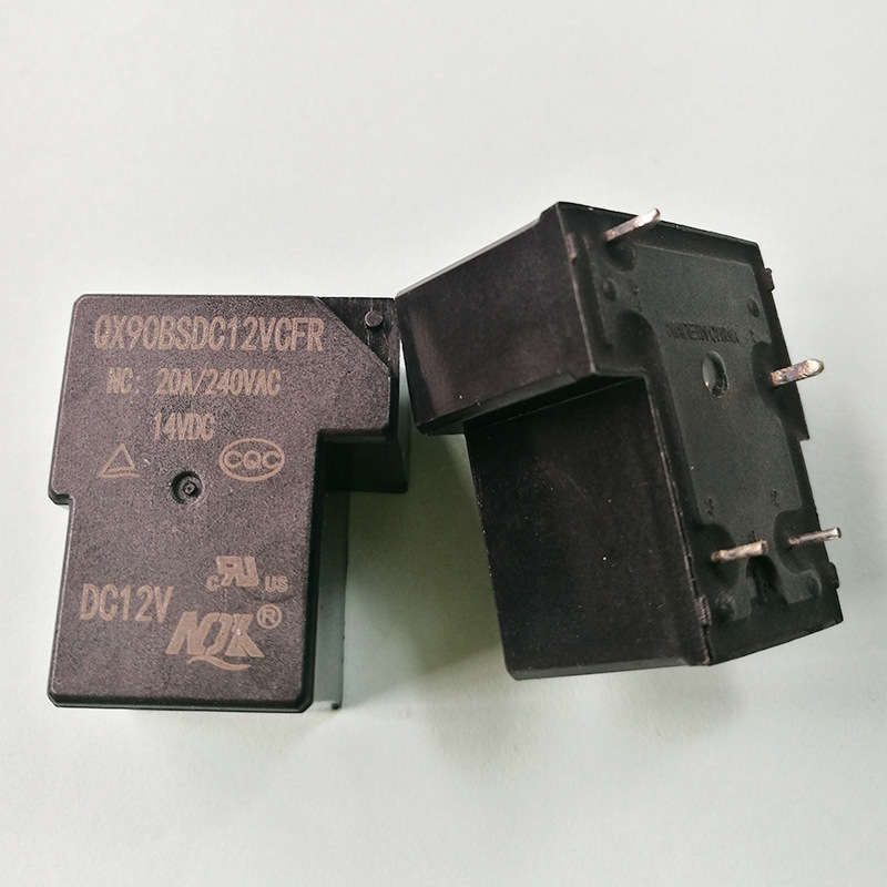 QX90-B-12V汽車繼電器 家用電器繼電器 遙控裝置電子元器件