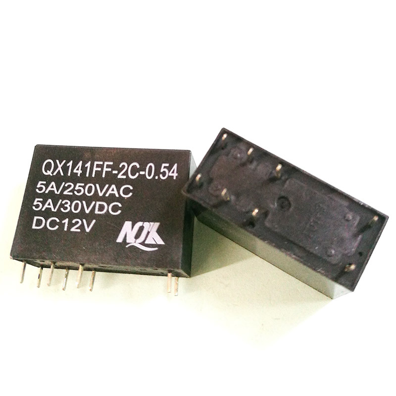 繼電器141F-2C-12V 電磁繼電器密封式汽車電子元器件 接觸式電子