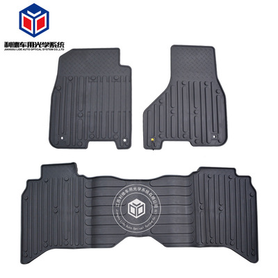 工廠 防靜電易清洗零觸感 TPE 適用于道奇公羊腳墊雙排 13-18