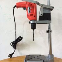 廠家直供微型手電鉆支架 手電鉆變微型臺(tái)鉆 鑄鐵底座 萬用支架