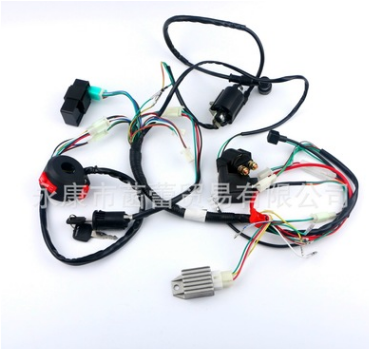 越野摩托車ATV沙灘車配件50 70 90 110CC線束線圈CDI點火電器全套