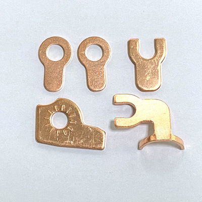 廠家生產(chǎn)起動(dòng)機(jī)機(jī)殼觸點(diǎn)汽車起動(dòng)機(jī)青銅定子三菱系列引線連接片