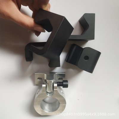 CNC機加工 鋁合金金屬精密五金加工 氧化黑處理 來圖詢價