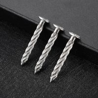 不銹鋼螺紋釘麻花釘膨脹釘壓爆五金地板釘圓頭加強拉爆扭力螺旋釘