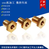 五金非標(biāo)緊固件 黃銅加工 平頭六角螺栓 自動化設(shè)備CNC機(jī)加工