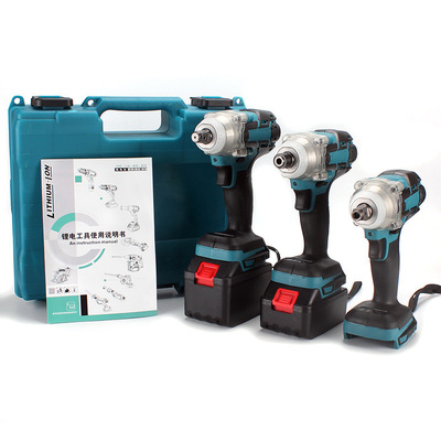 電動扳手充電式無刷沖擊扳手電起子電動螺絲刀電扳風炮鋰電扳手