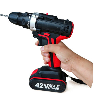 多功能充電鉆鋰電鉆沖擊鉆電轉電動螺絲刀起子機手電鉆手槍鉆