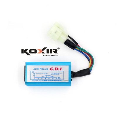 【跨境】踏板豪邁彎梁摩托車改裝點(diǎn)火器 cdi GY6 圓頭/6 pin