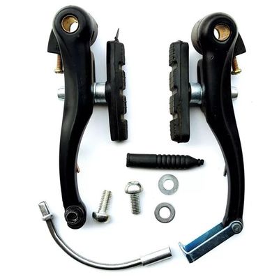 鋁合金山地車(chē)V剎車(chē)器 閘器自行車(chē)剎車(chē) 公路車(chē)閘騎行配件