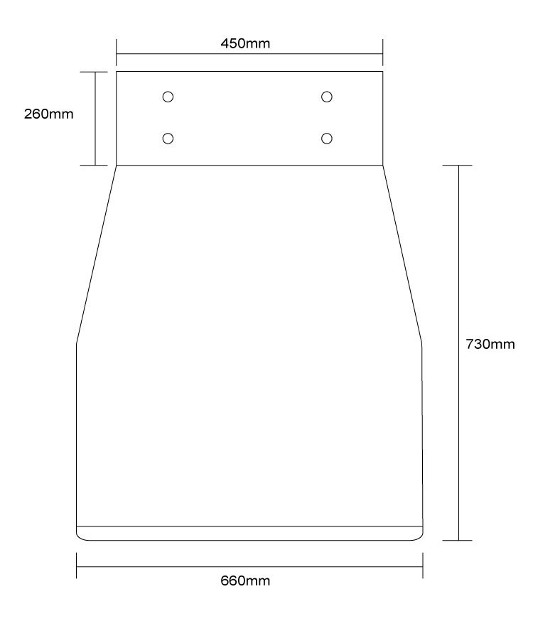 拖車(chē)尺寸標(biāo)注