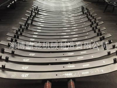 重汽彈簧板 優(yōu)質(zhì)板簧 耐用彈簧板 訂做各種型號板簧 一汽悍威板簧