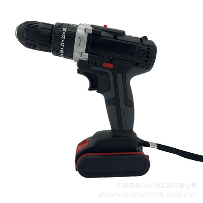 鋰電沖擊鉆 電動(dòng)螺絲刀 手持電鉆 家用充電鋰電鉆 廠家批發(fā)