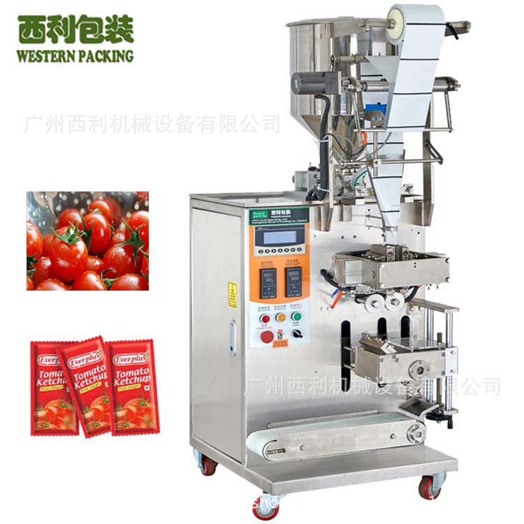 自動(dòng)定量醬料包裝機(jī) 沙拉醬 辣椒醬包裝機(jī) 蜂蜜包裝機(jī) 調(diào)料包裝機(jī)